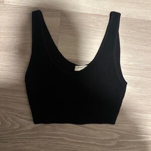 black aritzia tank- size M